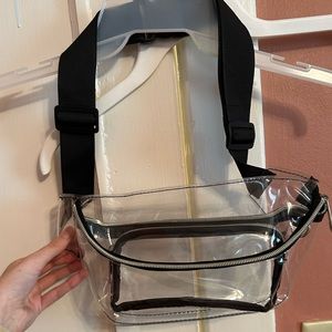 clear Fanny pack
